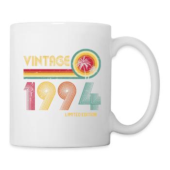 30th Birthday Vintage 1994 Classic Birthday 30 Yea - Mug - white - Right