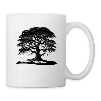 Mystical Grove Tree of Life T-Shirt - Tasse - Weiß - Rechts