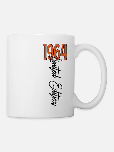 1964 Vintage Birthday Funny Sayings - Mug - white