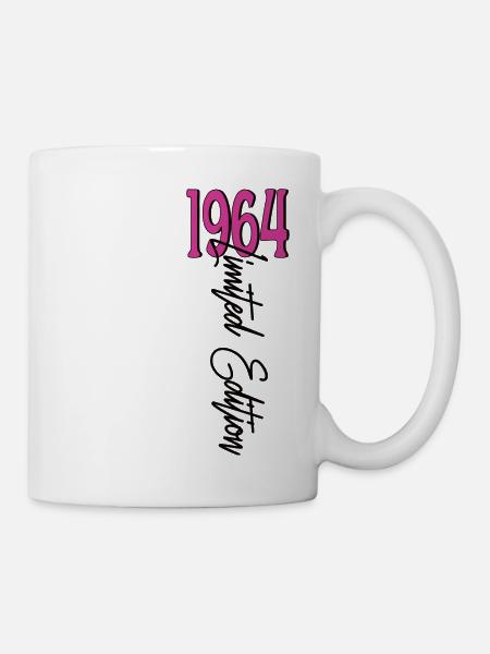 1964 Vintage Birthday Funny Sayings - Mug - white