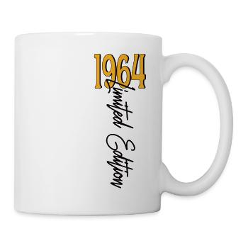 1964 Vintage anniversaire drôles dictons - Mug blanc - blanc - Droite