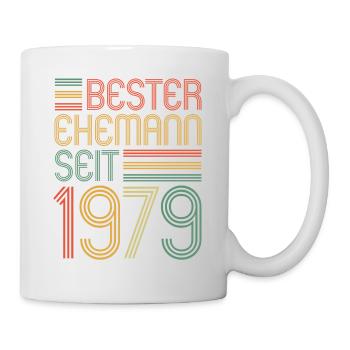 Best Husband Since 1979 45th Wedding Anniversary - Mug - white - Right