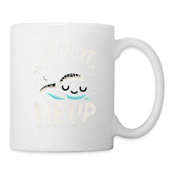 Ne me réveille pas 17 - Mug blanc - blanc - Droite