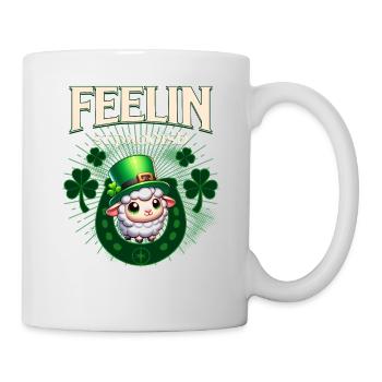 Paddish Day Schaf St Patrick`sDay - Tasse - Weiß - Rechts