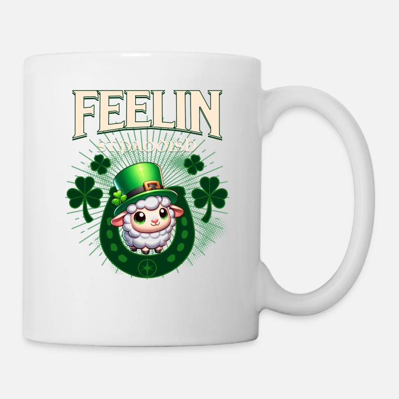 Paddish Day Schaf St Patrick`sDay - Tasse - Weiß
