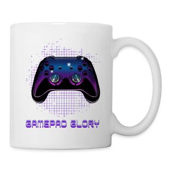 Gamers Video Gaming Geek Console Game Controller - Tasse - Weiß - Rechts