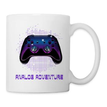 Gamers Video Gaming Geek Console Game Controller - Tasse - Weiß - Rechts