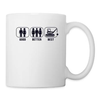 Gut Besser Beste Abriss Haus Wrecker House - Tasse - Weiß - Rechts