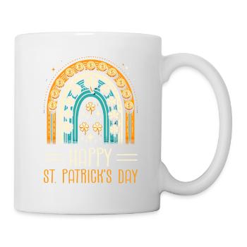 Joyeuse Saint-Patrick Shamrock - Mug blanc - blanc - Droite