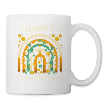 Joyeuse Saint-Patrick Shamrock - Mug blanc - blanc - Droite