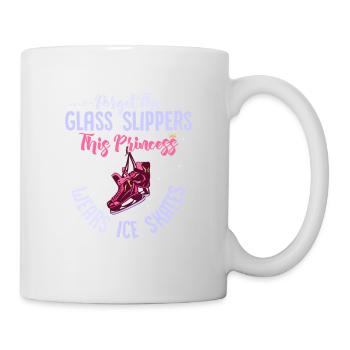 Princess of the Rink: Skates Over Slippers - Tasse - Weiß - Rechts