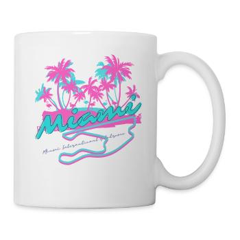 Grand Prix Miami, Florida Saison 2024 - Tasse - Weiß - Rechts