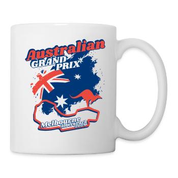 Australian Grand Prix Albert Park Circuit 2024 - Mug - white - Right