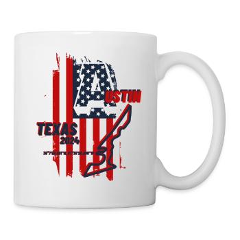 Grand Prix USA Austin Texas Circuit Saison 2024 - Tasse - Weiß - Rechts