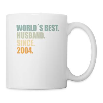 Best husband since 2004 20th wedding anniversary - Mug - white - Right