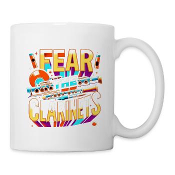 Fear The Clarinets 13 - Tasse - Weiß - Rechts