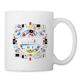 Mode Futsal Sur 5 - Mug blanc - blanc - Droite