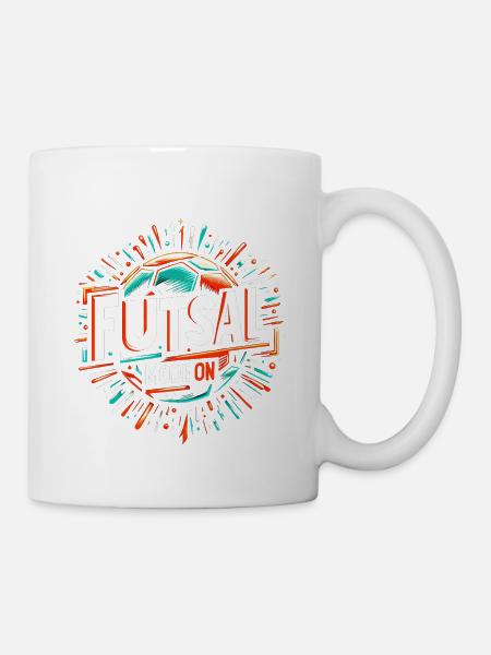 Futsal Mode On 6 - Tasse - Weiß