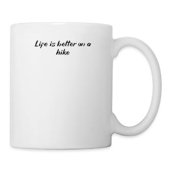 Randonnée - La vie est plus belle en randonnée - Mug blanc - blanc - Droite