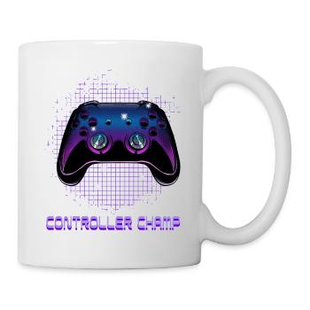 Gamers Video Gaming Geek Console Game Controller - Tasse - Weiß - Rechts