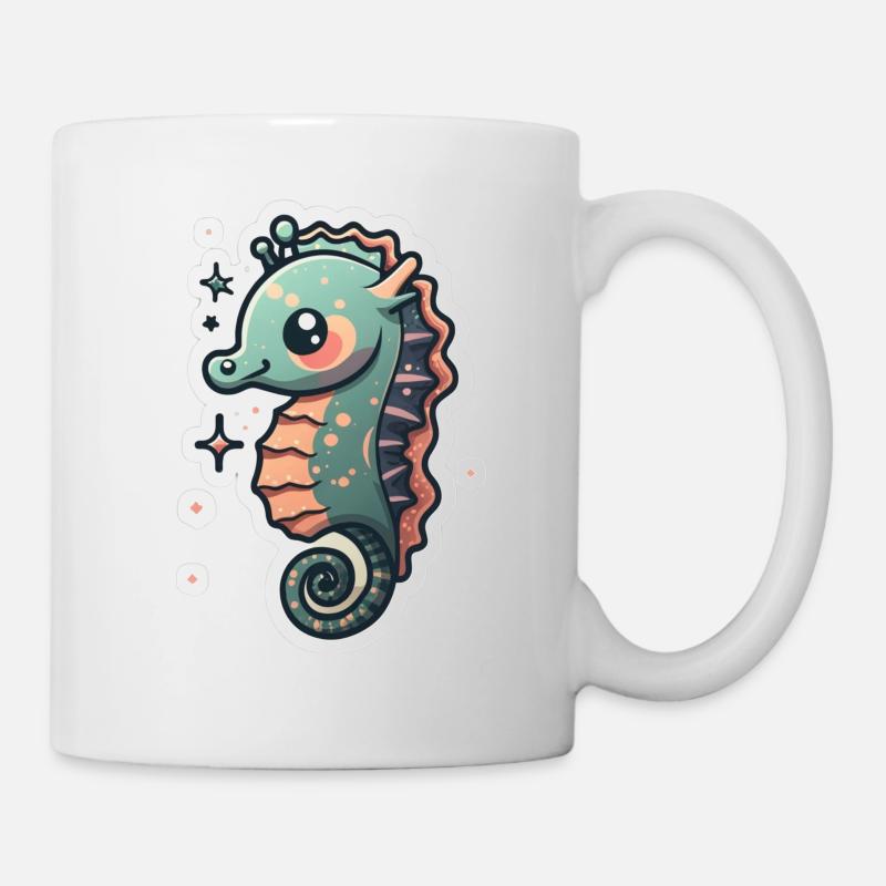 Seahorse Lover - Mug - white