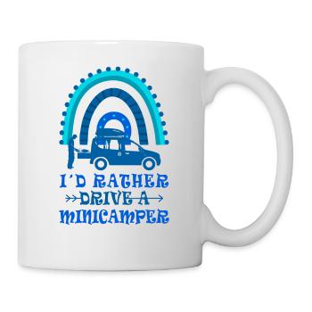 Minicamper Sayings Camping-Camper Microcamper - Mug - white - Right