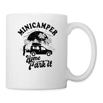 Minicamper Sayings Camping-Camper Microcamper - Mug - white - Right
