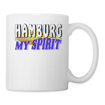 HAMBURG MY SPIRIT - Tasse - Weiß - Rechts