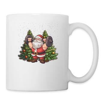 Gymnase de Noël - Mug blanc - blanc - Droite
