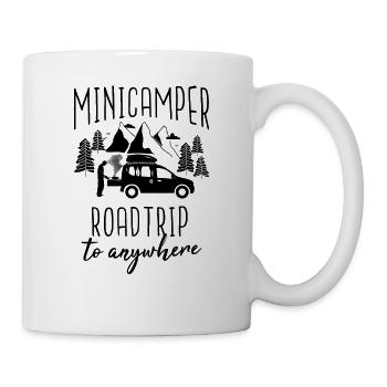 Minicamper ROADTRIP Camping-Camper Microcamper - Mug - white - Right