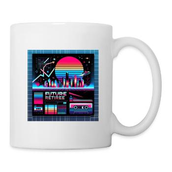 Future Retiree 8 - Mug - white - Right