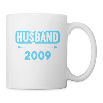 Best husband since 2009 15th wedding anniversary - Mug - white - Right