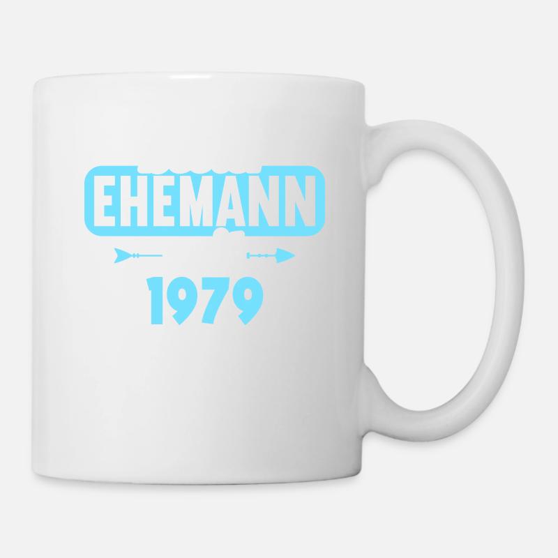 Meilleur mari depuis 1979 45e anniversaire de mariage - Mug blanc - blanc