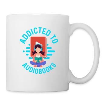 Audiobook Junkie: Lost in Narration - Mug - white - Right