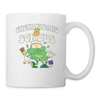 Shenanigans & Scrubs ER Nurse Physician St. - Tasse - Weiß - Rechts