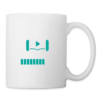 Silence Please: Audiobook Loading... - Tasse - Weiß - Rechts