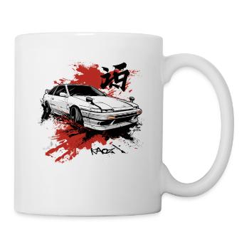 JDM Auto Sport Rennsport Anime Street Racer - Tasse - Weiß - Rechts