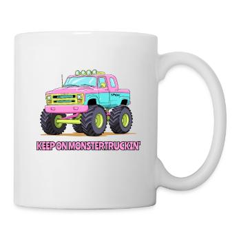 Keep on Monster Truckin', Candy Monster Truck - Mug - white - Right