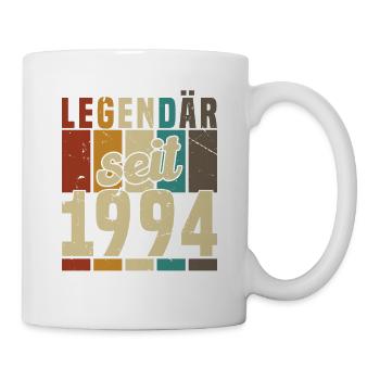 Legendär seit 1994 - Tasse - Weiß - Rechts