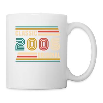 Né 2006 classique Vintage cadeau d’anniversaire - Mug blanc - blanc - Droite
