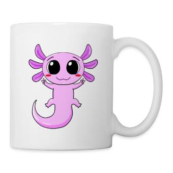 Motif Axolotl Enfants - Mug blanc - blanc - Droite