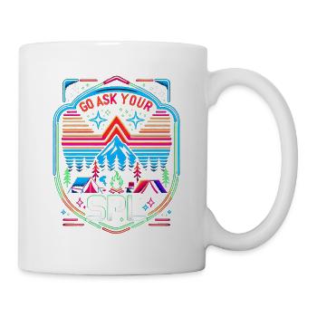 Go Ask Your Spl 7 - Tasse - Weiß - Rechts