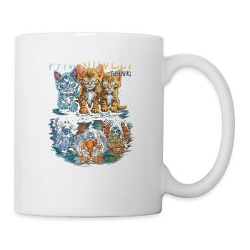Cats Reflection Motivational Mindset - Cats for - Mug - white - Right