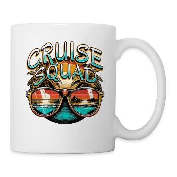 Cruise Squad - Tasse - Weiß - Rechts