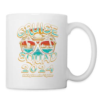Cruise Squad 2024 : Créer des souvenirs ensemble - Mug blanc - blanc - Droite