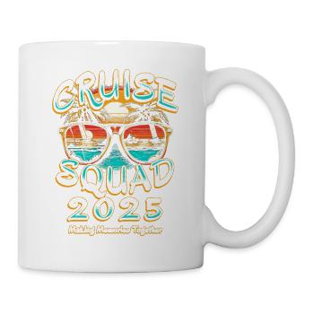 Cruise Squad 2025 : créer des souvenirs ensemble - Mug blanc - blanc - Droite