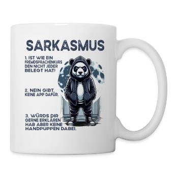 I hate people morning grouch in the office funny - Mug - white - Right