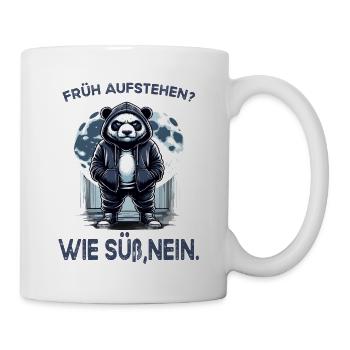 I hate people morning grouch in the office funny - Mug - white - Right