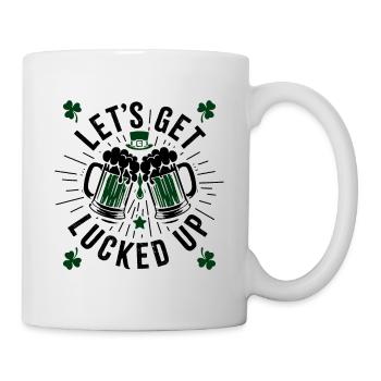 Laissez-nous porter chance - Mug blanc - blanc - Droite