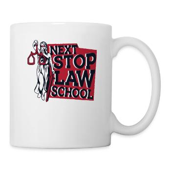 Next Stop Law School Law School University Law - Mug - white - Right